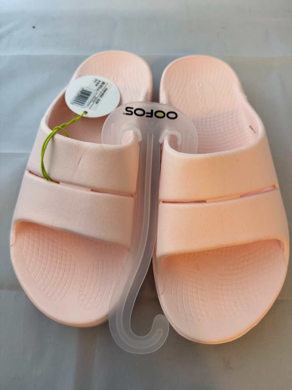 OOFOS Ooahh Recovery Slide Sandals, Blush Size Women 10, Men 8 NWT